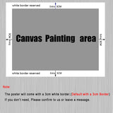 Dramatic Canvas Print | Modern Art of Sky, Clouds, Mountains & Rivers 🖼️