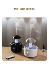 Rotating Umbrella Humidifier Water Drop Mute Air Desktop