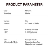 Moon and Planet Projector Mini LED Night Light Lamp