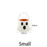 Spooky Chic Ghost Bucket | Resin Candy Bowl, Vase & Halloween Planter