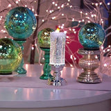 LED Candle Lights for Home Glitter Swirl Color Changing