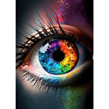 Abstract Eye Canvas Art – HD Print Poster for Modern Interiors