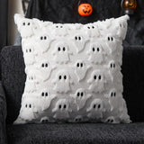 Ghost & Pumpkin Pillow Covers Set for Halloween Plush Soft