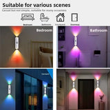 Motion Sensor LED Night Light RGB Magnetic Rechargeable