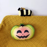 Spooky Soft Ghost & Pumpkin Cushion for Halloween Decor