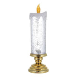 LED Candle Lights for Home Glitter Swirl Color Changing