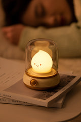 Flameless LED Candle USB Rechargeable Night Light