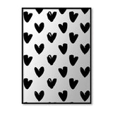 Nordic Abstract Canvas – Framed Modern Wall Art for Creative Interiors