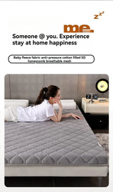 Portable Memory Foam Mattress Topper for Dorms and Rentals