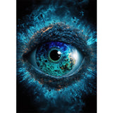 Abstract Eye Canvas Art – HD Print Poster for Modern Interiors