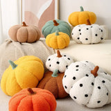 Luxury Fall Pumpkin Pillow Knit Thanksgiving Accent Cushion