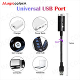 USB Star Projector LED Galaxy Light with Adjustable Modes