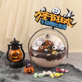 Halloween Pumpkin Ghost Lamp LED DIY Spooky Decor