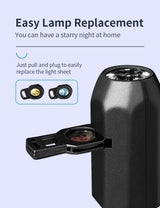 Rotating LED Halloween Night Light for Bedroom or Home