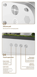 Aesthetic Cloud Humidifier.. LED Rain Diffuser Lamp