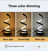 Dimmable LED Desk Lamp Modern Touch Control Table Light
