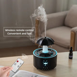 Rotating Umbrella Humidifier Water Drop Mute Air Desktop