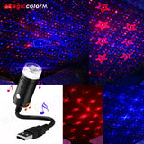 USB Star Projector LED Galaxy Light with Adjustable Modes