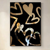 Nordic Abstract Canvas – Framed Modern Wall Art for Creative Interiors