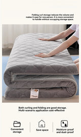 Portable Memory Foam Mattress Topper for Dorms and Rentals