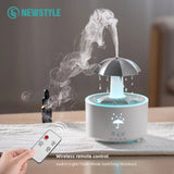 Rotating Umbrella Humidifier Water Drop Mute Air Desktop