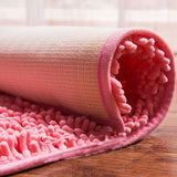 Chenille Bathroom Rug Soft Absorbent Non-Slip Floor Mat
