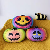 Spooky Soft Ghost & Pumpkin Cushion for Halloween Decor