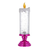 LED Candle Lights for Home Glitter Swirl Color Changing