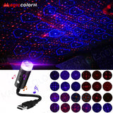 USB Star Projector LED Galaxy Light with Adjustable Modes