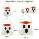 Spooky Chic Ghost Bucket | Resin Candy Bowl, Vase & Halloween Planter