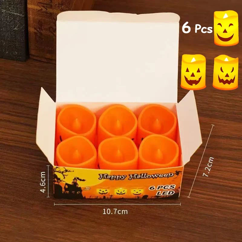 Halloween Pumpkin LED Lamp – Spooky Light for Home Décor