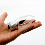 4-Pack Decorative LED Candle Bulbs Flickering Flame Effect