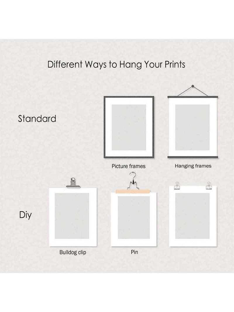 Abstract Irregular Canvas Art | Modern Style Wall Decoration & Creative Gift