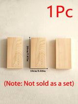 Rustic Wall Mounted Vases | Minimalist Wooden Flower Holders for Modern Farmhouse Decor