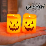 Halloween Pumpkin LED Lamp – Spooky Light for Home Décor