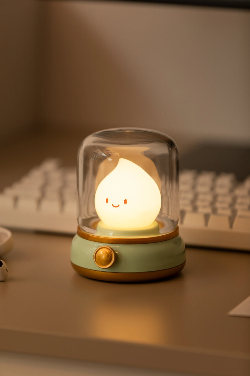 Flameless LED Candle USB Rechargeable Night Light