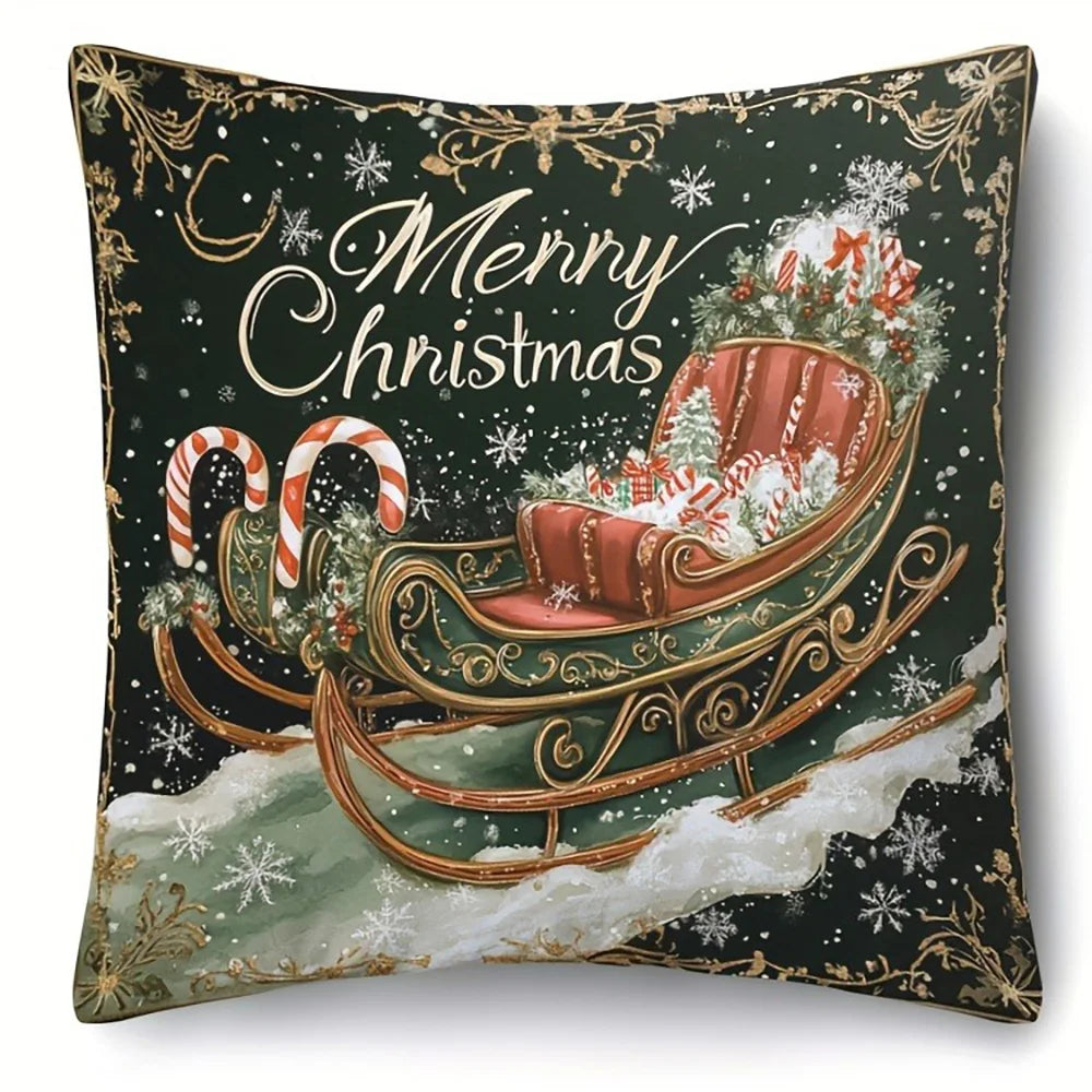 Christmas Pillow Covers: Festive Designs for a Cozy Holiday