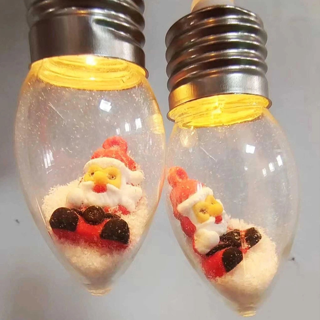 Christmas Decoration Lights String Led Lights Santa Claus Snowman