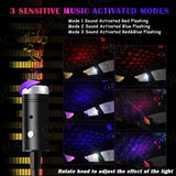 USB Star Projector LED Galaxy Light with Adjustable Modes