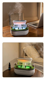 Aesthetic Cloud Humidifier.. LED Rain Diffuser Lamp