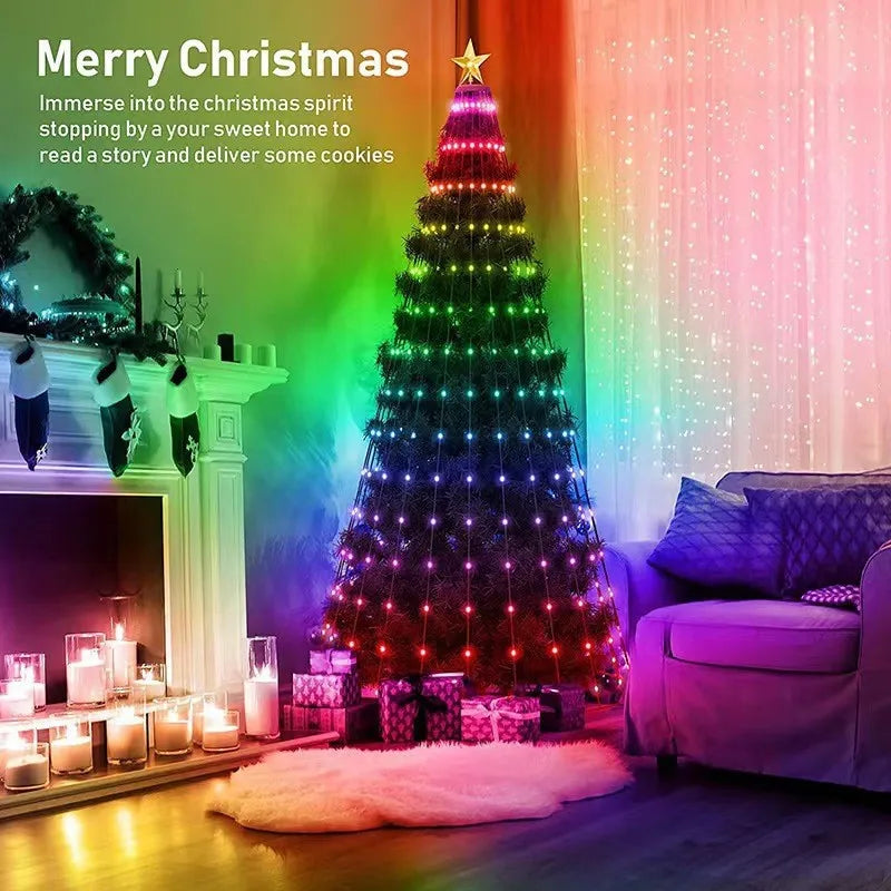 Smart LED Christmas Tree Lights