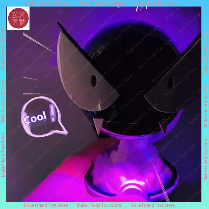 Rechargeable Gastly Luminous Humidifier Gastly Purple‑LED