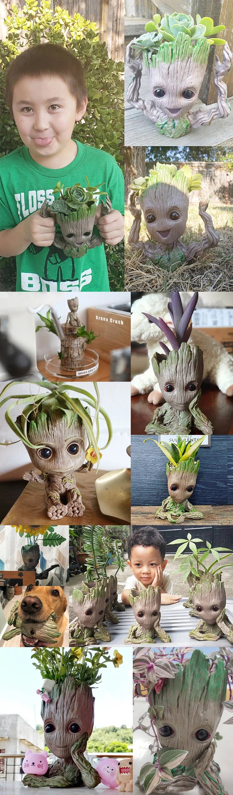 I Am Groot Multi-Functional Planter | Collectible Desk Accessory & Storage