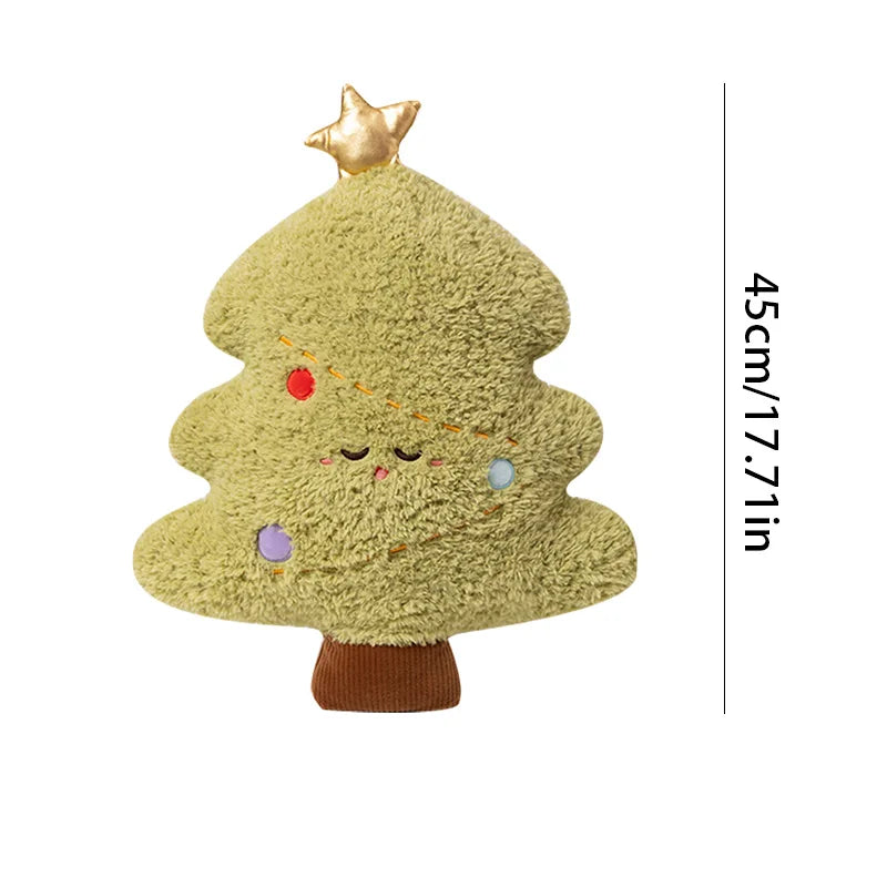 Christmas Back Pillow  Gingerbread Man Sofa Cushion Pillow