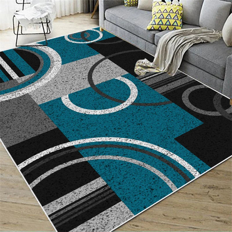 Flannel Plush Area Rug Living Room Luxury Soft Floor Mat