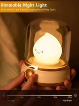 Flameless LED Candle USB Rechargeable Night Light