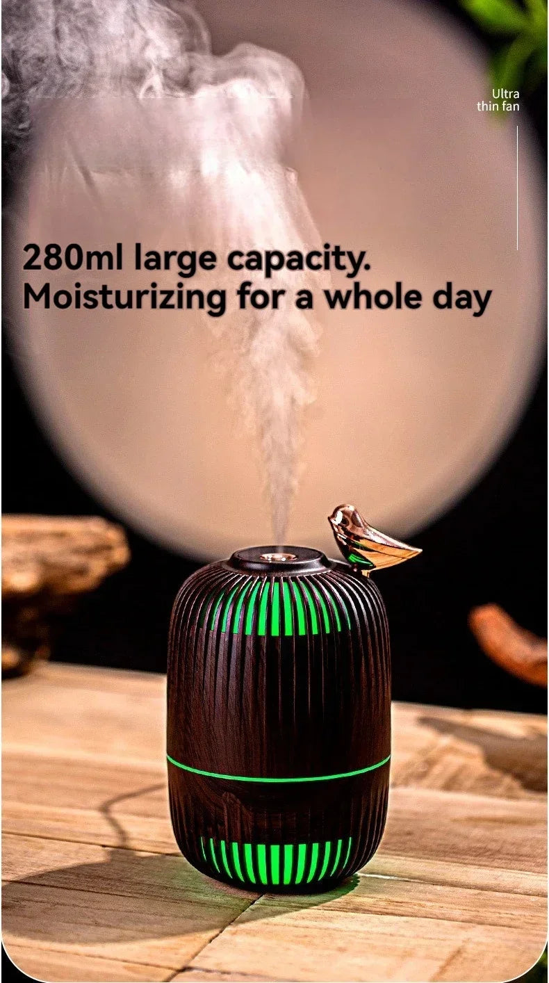 Dreamy Dreambird Humidifier – Silent USB Mist Maker