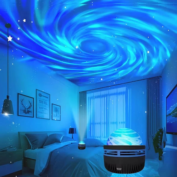 Colorful Galaxy Projector LED Night Light for Bedroom