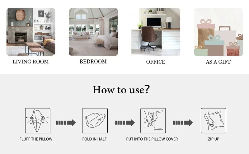 Fall Halloween Cushion Covers for Home Decor