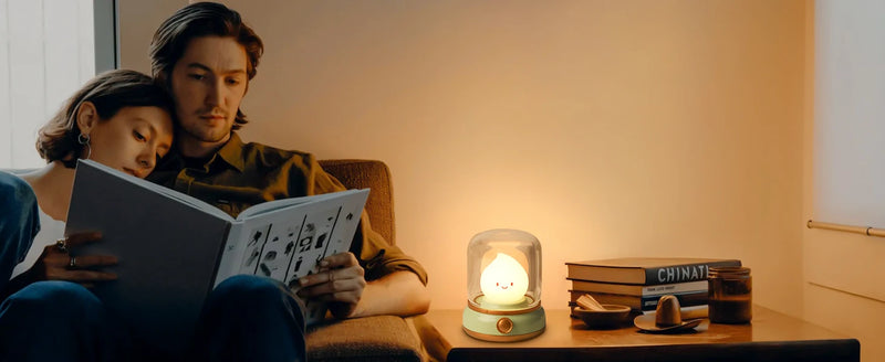 Flameless LED Candle USB Rechargeable Night Light